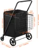 VEVOR Einkaufstrolley Einkaufswagen Klappbar 150,5 kg Produktbild-Vorschau 9