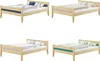 Massivholzbett Kiefer 160x200 mit wählbarem Farbpolster Produktbild-Vorschau 9