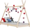 vidaXL Detský rám postele z masívu borovice 90 x 200 cm - Náhľad obrázku produktu 2