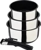 Set 3 pentole click & cook in acciaio inox bergner Anteprima dell’immagine prodotto 3