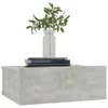 Comodini sospesi 2 pz. Grigio cemento 40x30x15 cm Materiale Anteprima dell’immagine prodotto 10