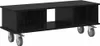 vidaXL TV-Ständer Schwarz Eichen-Optik 100 x 35 x 35 cm Produktbild-Vorschau 1