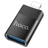 Adaptér OTG USB A na Lightning Hoco UA17 černý Náhled obrázku produktu 1