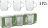 Ensemble de 3 tasses Excellent Houseware, verre, 7,6x8,8 Voir les images du produit 12