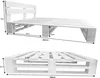 Lermowood Palettenbett M2 160 x 200 cm mit Kopfteil Weiß Produktbild-Vorschau 3