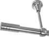 Gardinenstange Edelstahl Look, Metall, Durchmesser 19mm, Produktbild-Vorschau 1
