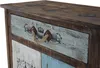 Close-up of a drawer on a wooden cabinet. Podgląd zdjęcia produktu