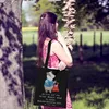Mr. & Mrs. Panda Baumwolltasche Modeverkäuferin Herz - Produktbild-Vorschau 5