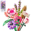 Mini blumen bauset,547 stück farbenfrohe blumen aus Produktbild-Vorschau 1