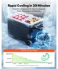 SucceBuy Kompressor-Kühlbox 80 L, tragbarer Produktbild-Vorschau 4