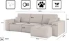 Kaiser Möbel Ecksofa mit schlaffunktion und bettkasten, Produktbild-Vorschau 5