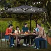 LARS360 3,5m LED Sonnenschirm Ampelschirm Solar Produktbild-Vorschau 9