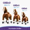 PonyCycle Reitpferd auf Rollen für Kleinkinder 4-7 Jahre Produktbild-Vorschau 5