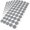 Adsamm® | 250 x selbstklebende Filzgleiter / Grau / Ø 22 mm Produktbild-Vorschau 1