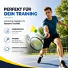 5x Speedbadminton Federbälle gelb - Badmintonbälle, extra Produktbild-Vorschau 5