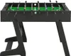 vidaXL Skládací stolní fotbal 121 x 61 x 80 cm černý Náhled obrázku produktu 1
