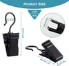100 Stück Gardinen Clips, Schwarz Vorhang Clips mit Haken, Produktbild-Vorschau 5