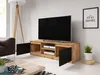 A living room scene with a TV stand and television. Voir les images du produit