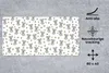 MuchoWow® Schreibtischunterlage Koala - Blumen - Muster - Produktbild-Vorschau 3