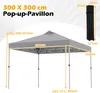 COSTWAY Pawilon 3x3m, pawilon składany typu pop-up, odporny Podgląd zdjęcia produktu 3