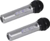 Trevi EM 415 R, Karaoke-Mikrofon, Unidirektional, Tasten, Produktbild-Vorschau 1