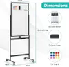 Mobilna tablica dwustronna, 60 x 90 cm, tablica magnetyczna Podgląd zdjęcia produktu 9
