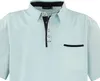 Übergrössen Hippes Polo-Shirt Kurzarm LAVECCHIA Mint 7XL Produktbild-Vorschau 2