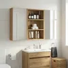 vidaXL Armadietto da bagno a parete in rovere Artisan 40 x Anteprima dell’immagine prodotto 3