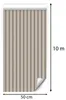 Selbstklebende Tapete Möbelfolie Uni Beige Lamellen 3D Produktbild-Vorschau 4