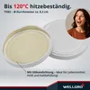 100x WELLGRO Einmachgläser 435ml – Schraubdeckel TO82 weiß Produktbild-Vorschau 3