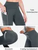 Damen-Thermo-Leggings Sportlich Gepolstert Mit Hohem Bund Produktbild-Vorschau 4