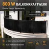 enjoy solar® RC MI2S-800D Balkonkraftwerk 800W, 200W*4 Produktbild-Vorschau 4