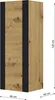 Szafka wisząca MONDI 125 cm Szafka wisząca Półki Szafka Podgląd zdjęcia produktu 2