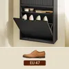 SoBuy Szafka na buty Z zawiasami Czarny Nowoczesny Podgląd zdjęcia produktu 9