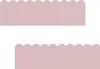 Two pink scalloped shelves are shown against a white background. Produktbild-Vorschau