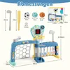 Centro sportivo 5 in 1 per bambini: basket, calcio, golf e Anteprima dell’immagine prodotto 2