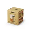 Black + Blum Vaso da pranzo in vetro grande 450ml Ardesia Anteprima dell’immagine prodotto 3
