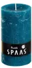 Spaas Candles 0633193.620, Kulatý, Tyrkysová, 60 h, 1 kusů Náhled obrázku produktu 1