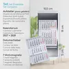 Timr Tischkalender zum Aufstellen aus Edelstahl I Für 2 Produktbild-Vorschau 2