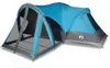 vidaXL Tipi tente familiale 8 personnes bleu imperméable Voir les images du produit 1