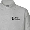 Huuraa Herren Polo Shirt Ho Ho Ho Santa Merry Christmas 3XL Produktbild-Vorschau 2