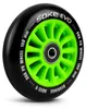 Rollerräder 100 mm grün 2 Stück Produktbild-Vorschau 3