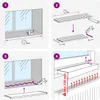 Fensterbank Weiß 60 x 20 x 4,5 cm PVC Produktbild-Vorschau 11