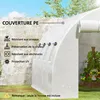 Outsunny Bâche de Rechange Serre Tunnel 12 m², bâche 4 x 3 Voir les images du produit 6