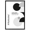 FRAMAI® Bilderrahmen 40x60cm Schwarz MDF Umweltfreundlichem Produktbild-Vorschau 1
