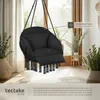 tectake® Hängesessel Samira 80 x 81 x 139 cm Produktbild-Vorschau 4