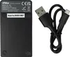 vhbw USB-C Ladegerät kompatibel mit Casio NP-40DCA, NP-40, Produktbild-Vorschau 1