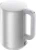 A white electric kettle with a silver body. Náhľad obrázku produktu