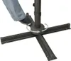 vidaXL Ampel ombrello con ventilazione 300x300 cm Taupe Anteprima dell’immagine prodotto 9