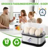 Eierkocher, Dampfgarer, bis zu 6 Eier, Familiengröße Egg Produktbild-Vorschau 8